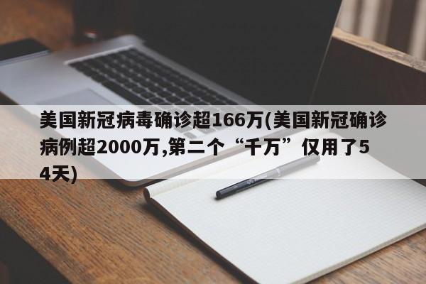 美国新冠病毒确诊超166万(美国新冠确诊病例超2000万,第二个“千万”仅用了54天)